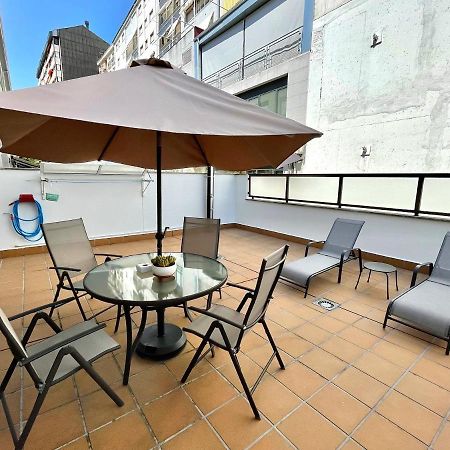 Estudio Centrico 1 Con Terraza Y Parking Privado Ourense Ngoại thất bức ảnh