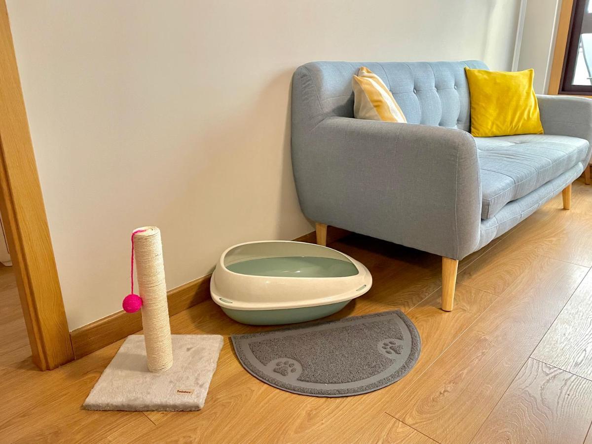 Estudio Centrico 1 Con Terraza Y Parking Privado Ourense Ngoại thất bức ảnh